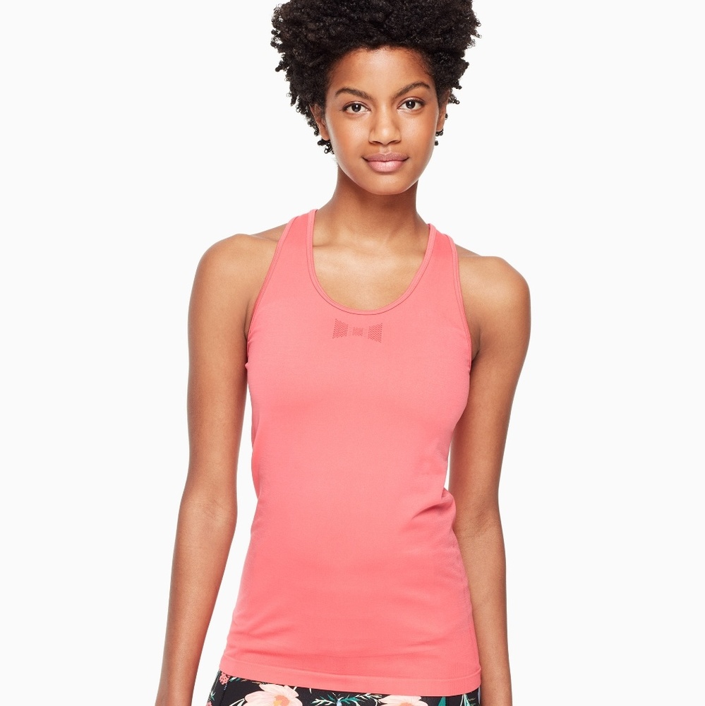 kate spade jacquard bow tank